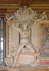 Figure masculine de la Galerie de François Ier (1494-1547) 1535-40